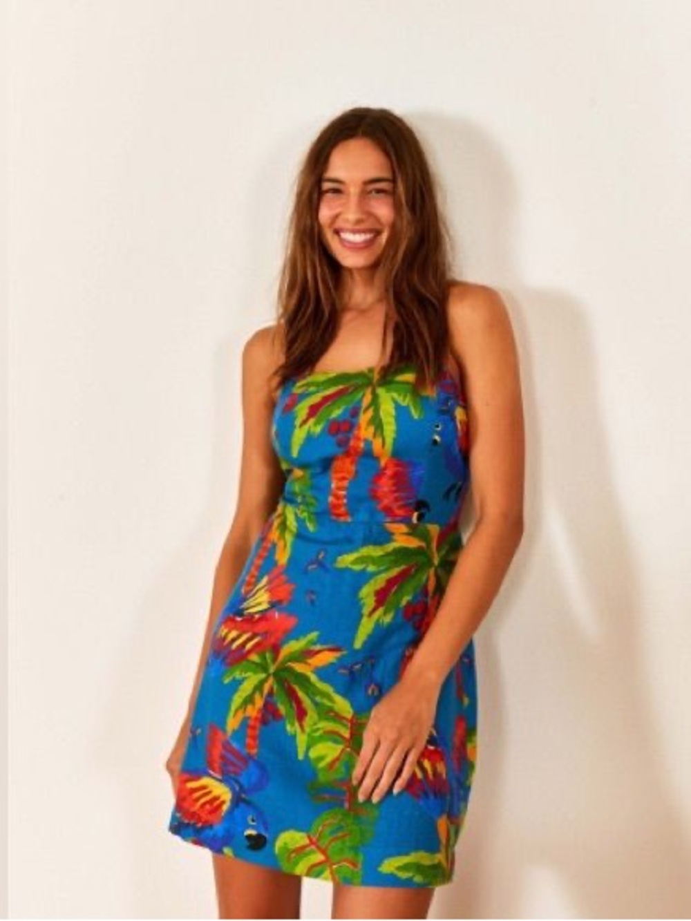 Farm Rio Sunny Day Mini Dress Size Small $135
